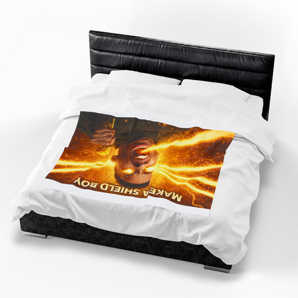make a shield boy blanket