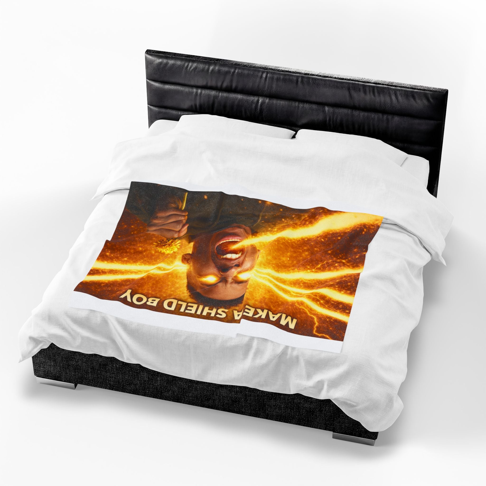 make a shield boy blanket
