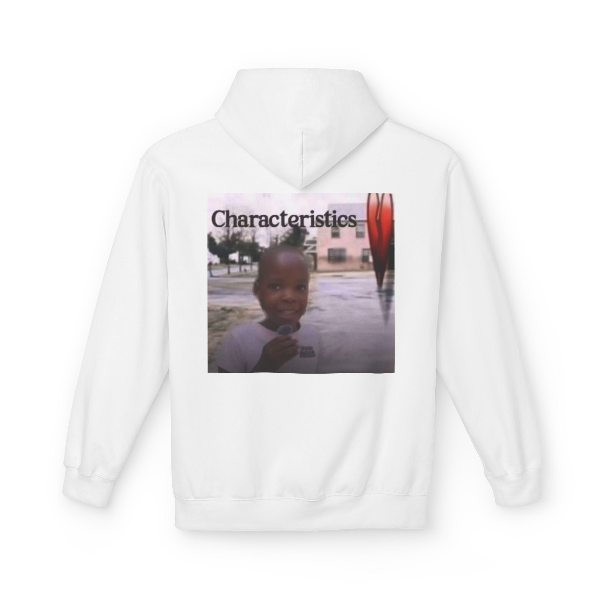 Characteristics Backside Fleece Hoodie