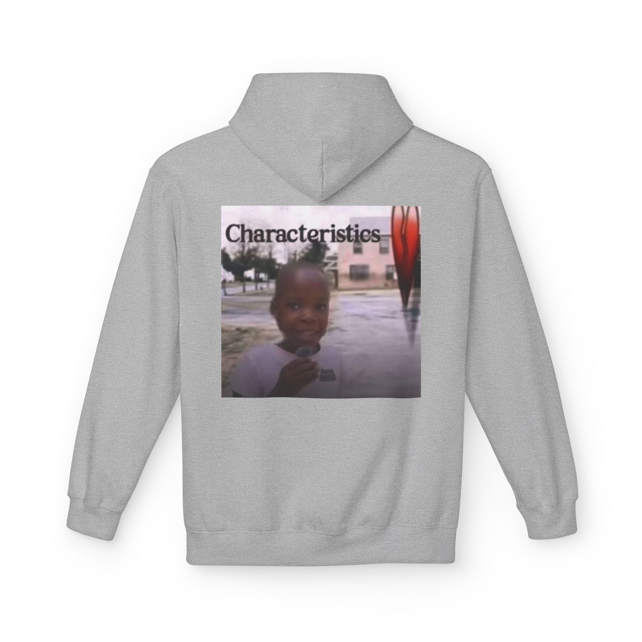 Characteristics Backside Fleece Hoodie