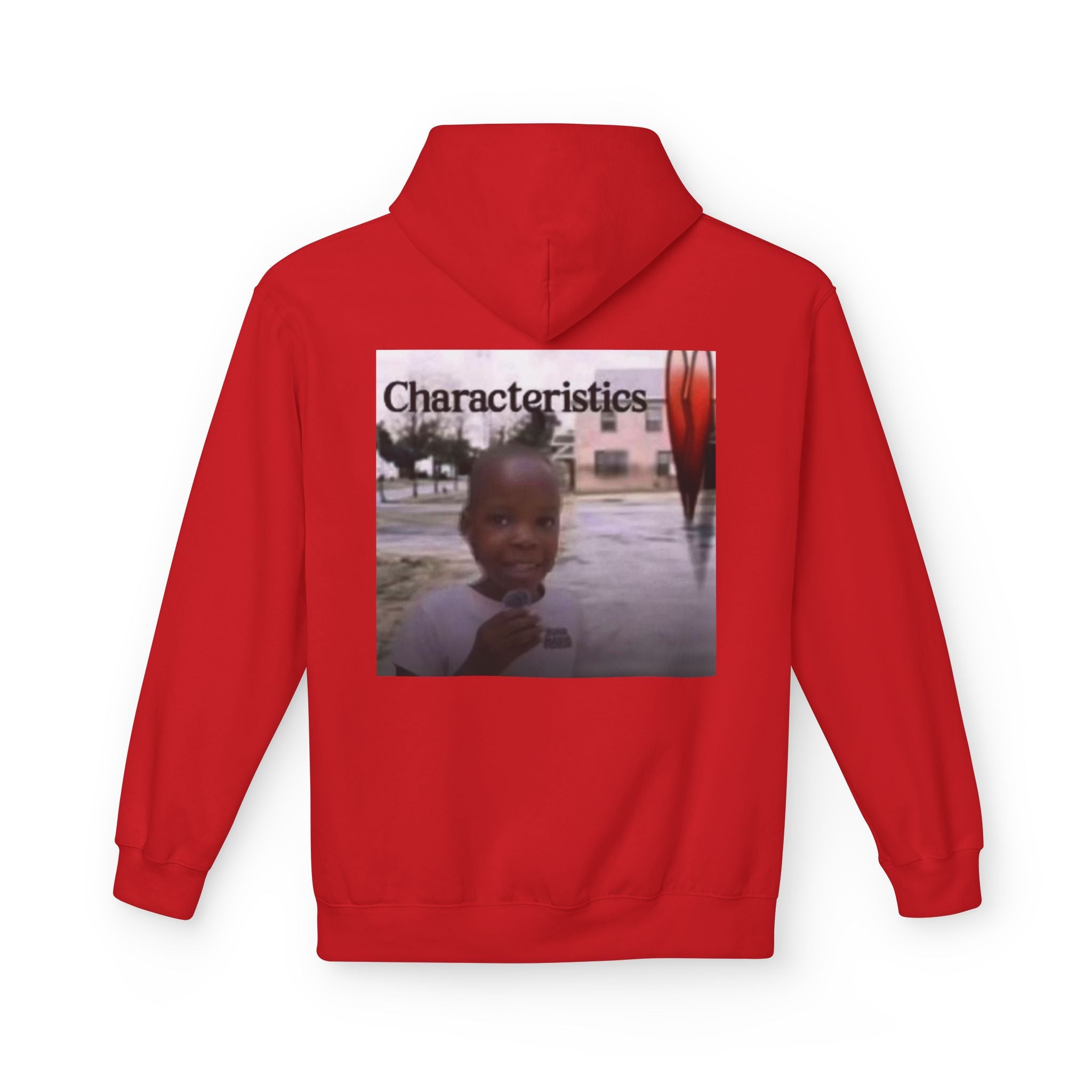 Characteristics Backside Fleece Hoodie