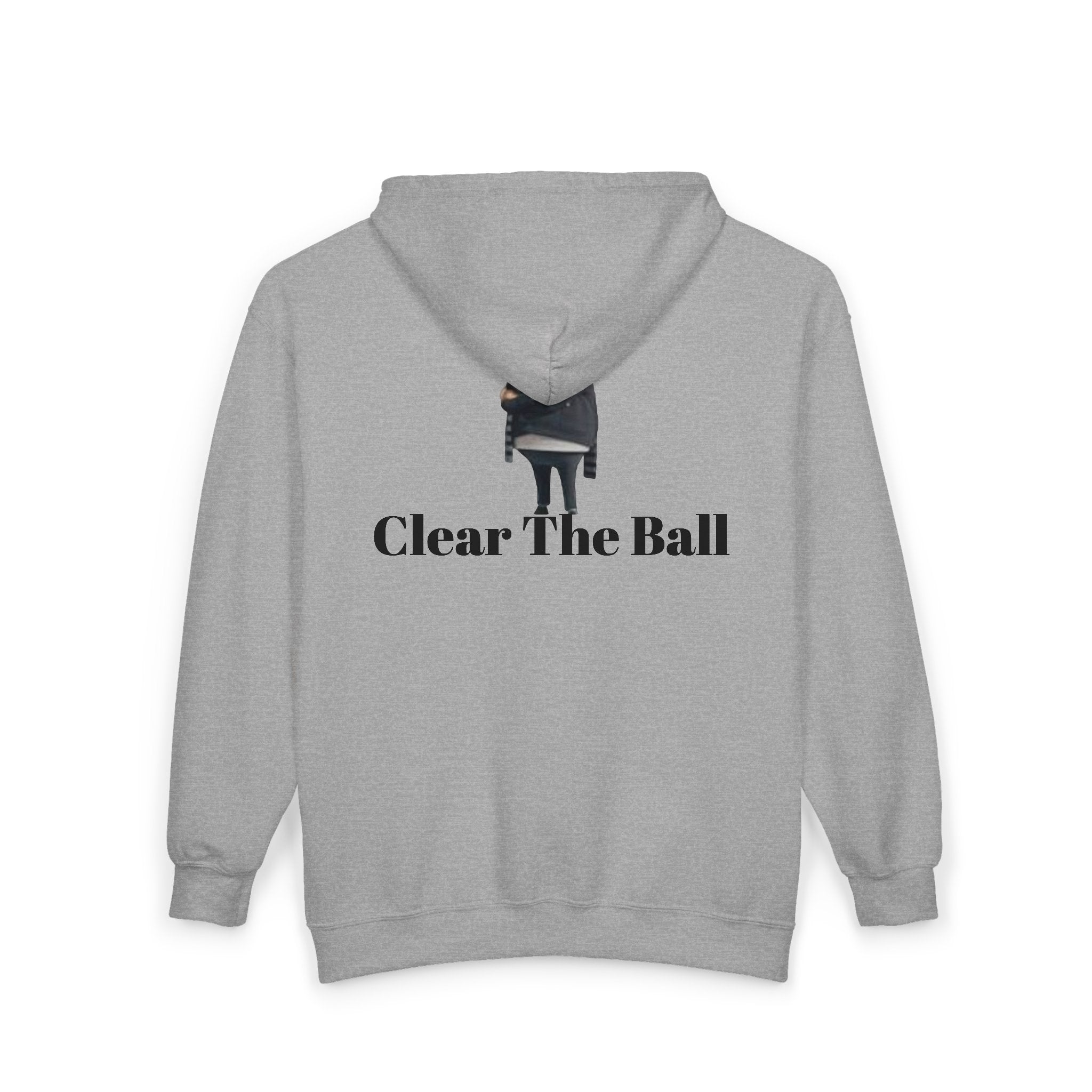 Clear The Ball Backside Zip Up Hood