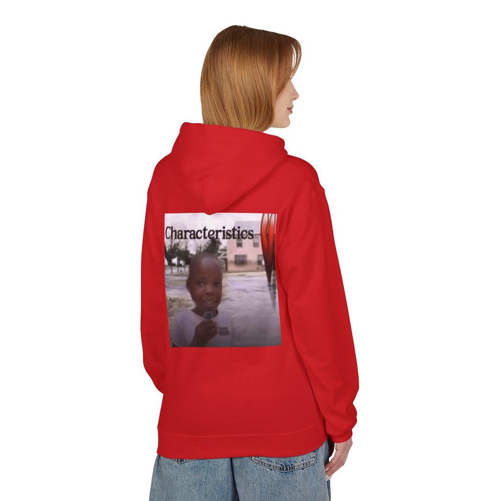 Characteristics Backside Fleece Hoodie