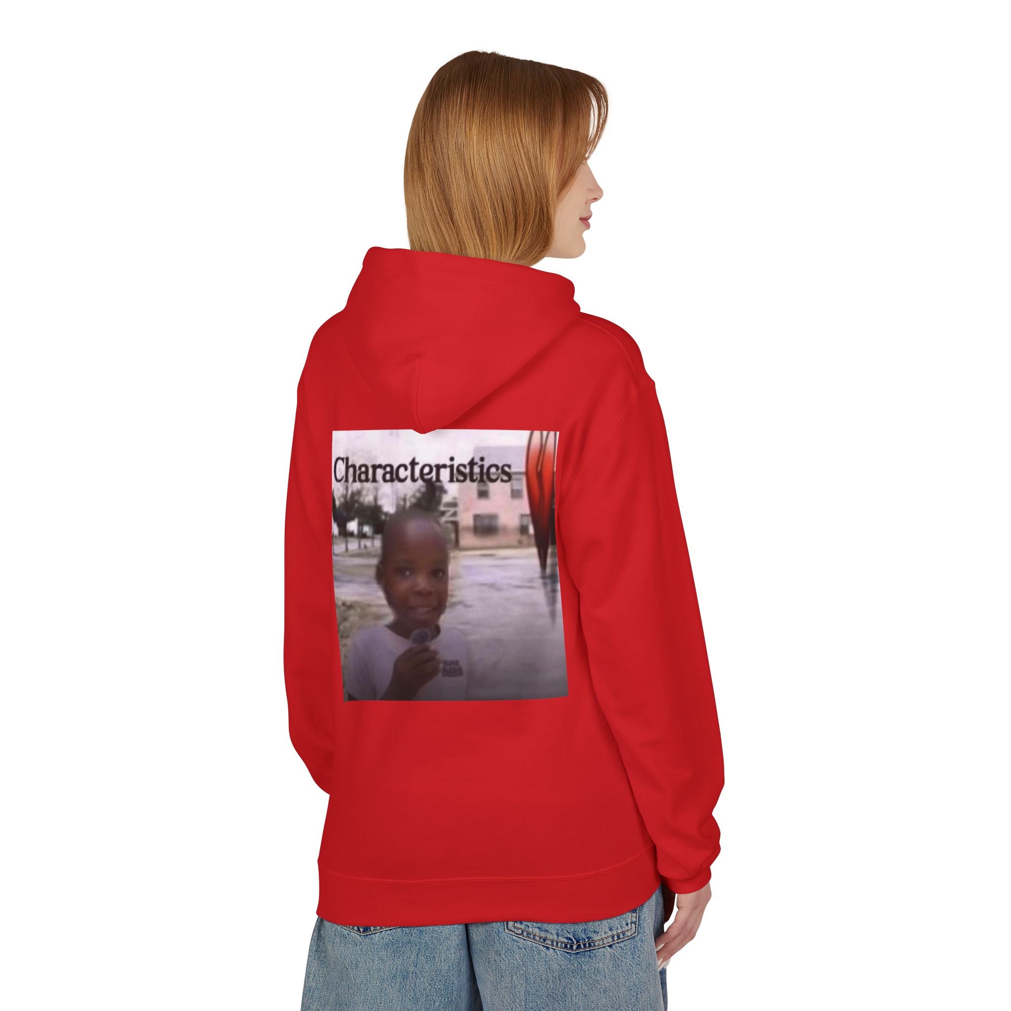 Characteristics Backside Fleece Hoodie
