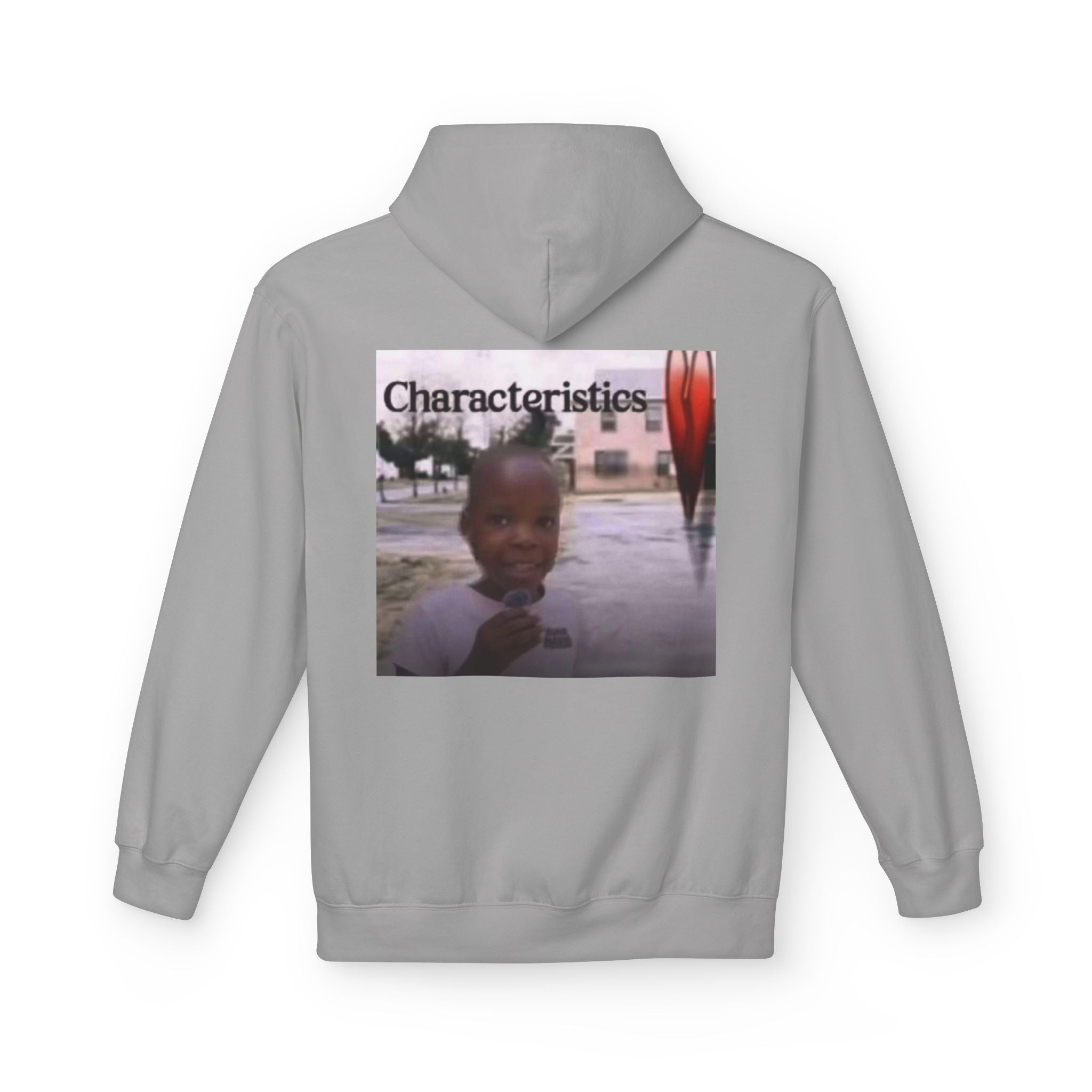 Characteristics Backside Fleece Hoodie