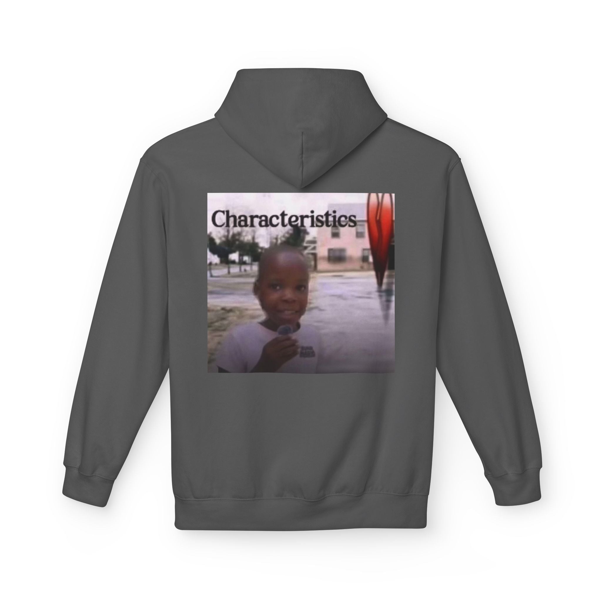 Characteristics Backside Fleece Hoodie