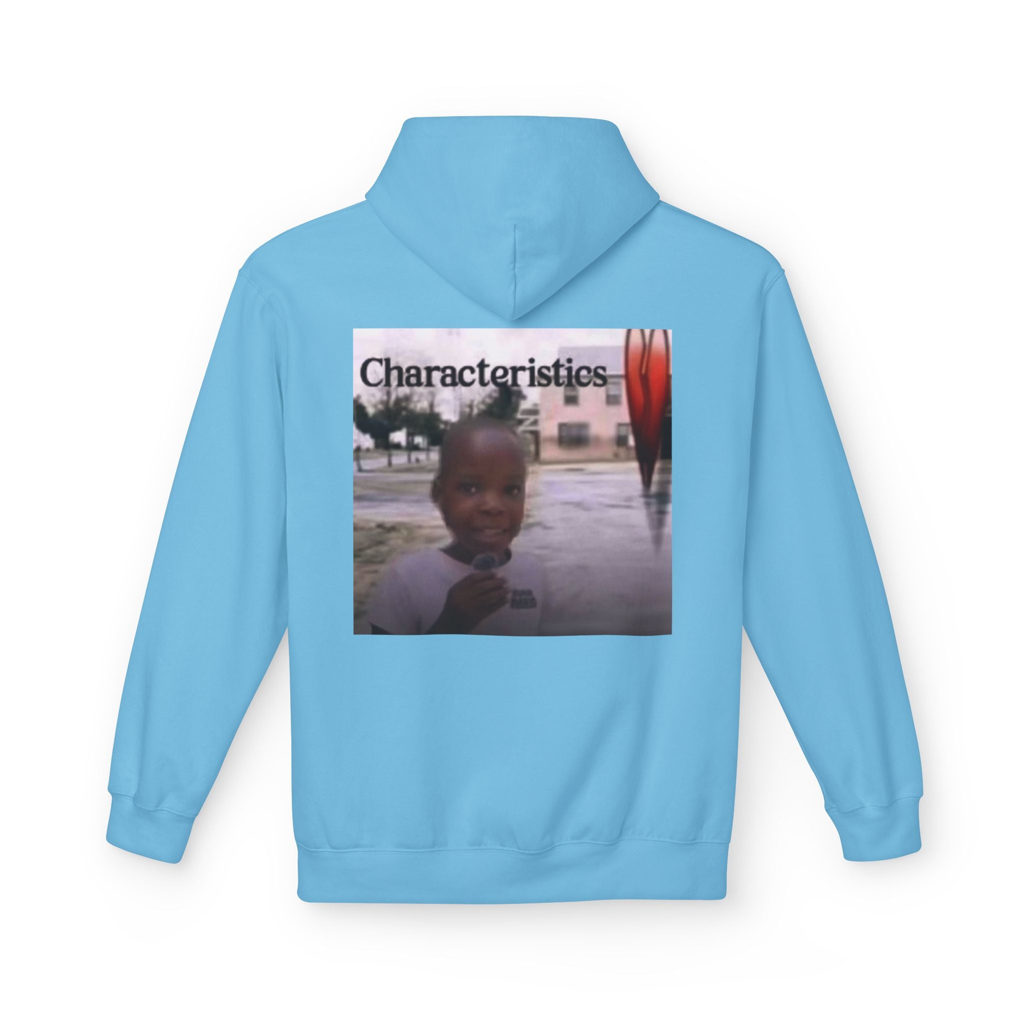 Characteristics Backside Fleece Hoodie