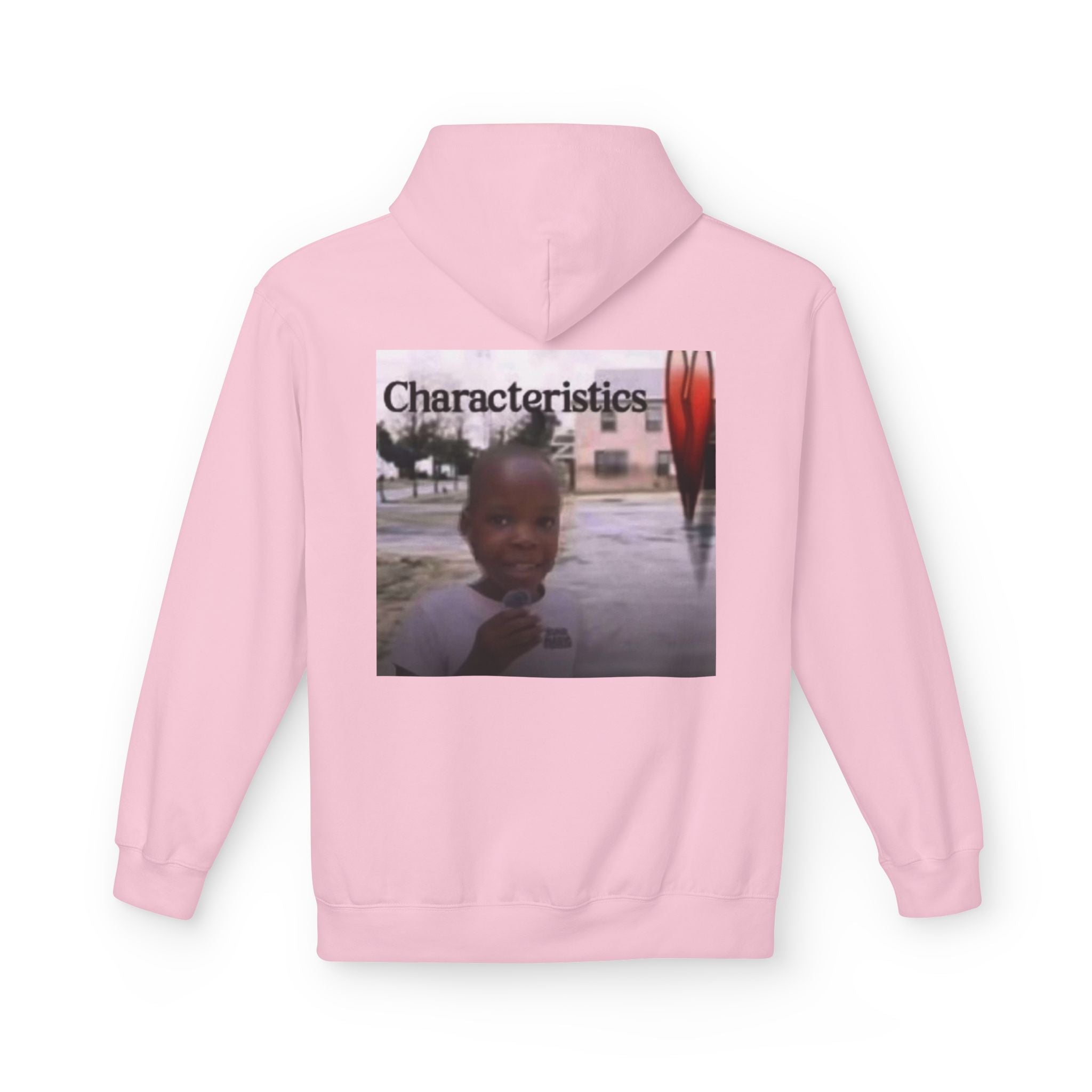 Characteristics Backside Fleece Hoodie