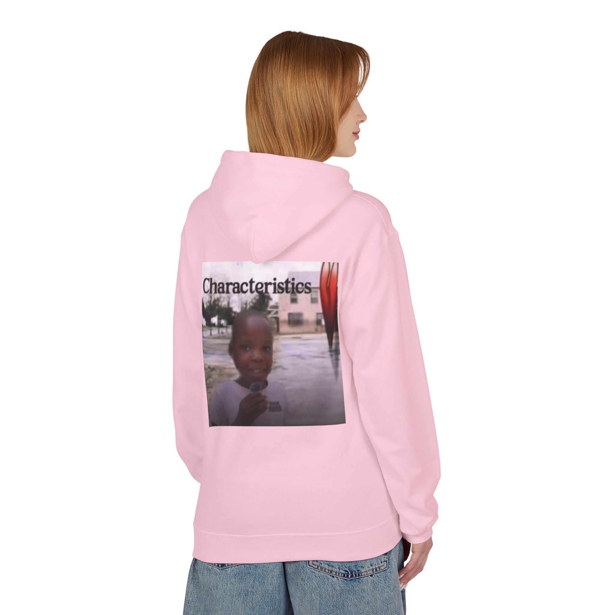 Characteristics Backside Fleece Hoodie