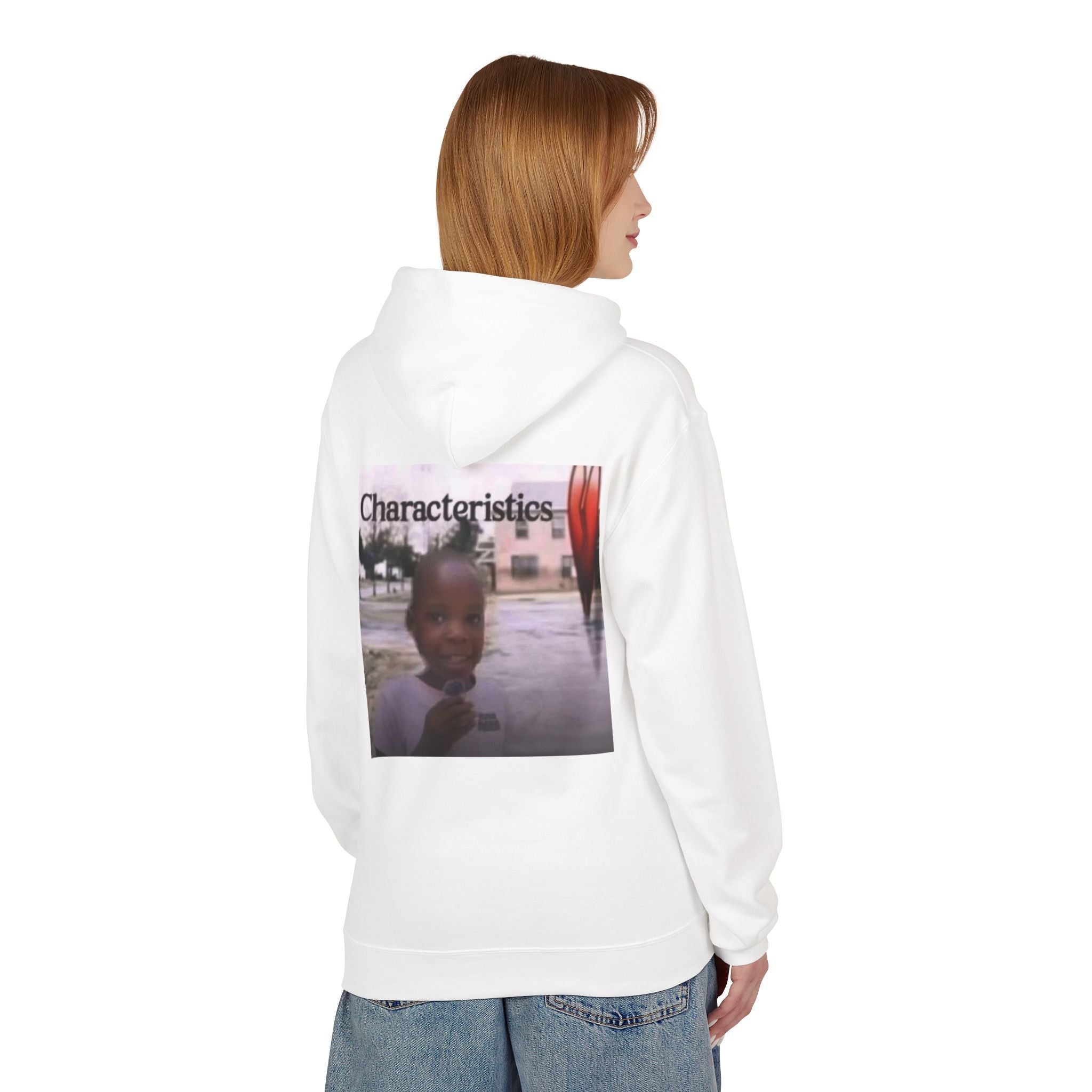 Characteristics Backside Fleece Hoodie