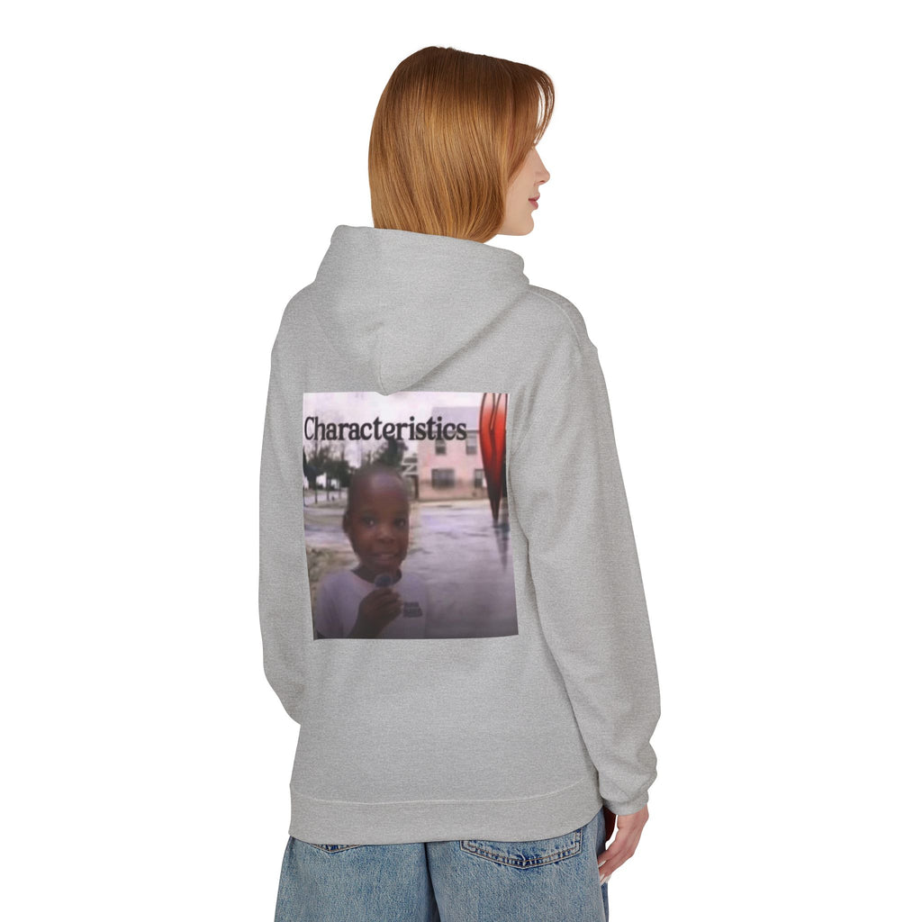 Characteristics Backside Fleece Hoodie